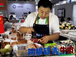 Influencers y medios chinos elogiaron la carne argentina en la CIIE 2025