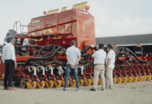 “Súper” eficiente y autónoma: una “Titán” de la siembra implanta más tecnología en el campo argentino