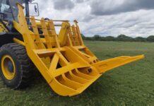 Metalúrgica LF desarrolló nuevos rastrillos frontales para cargadoras