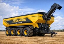Coolamon diseñó una tolva autodescargable gigante de 148.000 litros