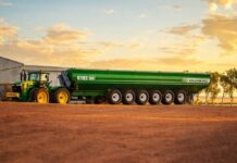 Sigue la ola de las megatolvas: GrainKing presentó un modelo de 123.000 litros