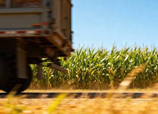 Récord en el transporte de maíz impulsó la actividad agroindustrial en marzo