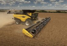 New Holland trae a la Argentina la súper cosechadora de 775 HP