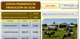 Lechería en crisis: en abril los costos superaron al precio y la rentabilidad volvió a ser negativa