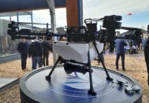 New Holland lanzó en Argentina el drone P150